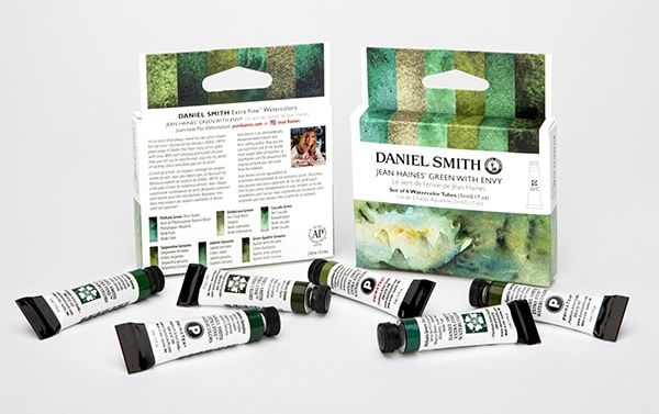 

Набор акварели в тубах Daniel Smith Jean Haines Green with Envy 6х5мл