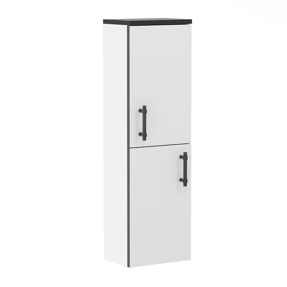 

Пенал подвесной IMPRESE BLACK EDGE 99х30х20см f32113W белый (83725)