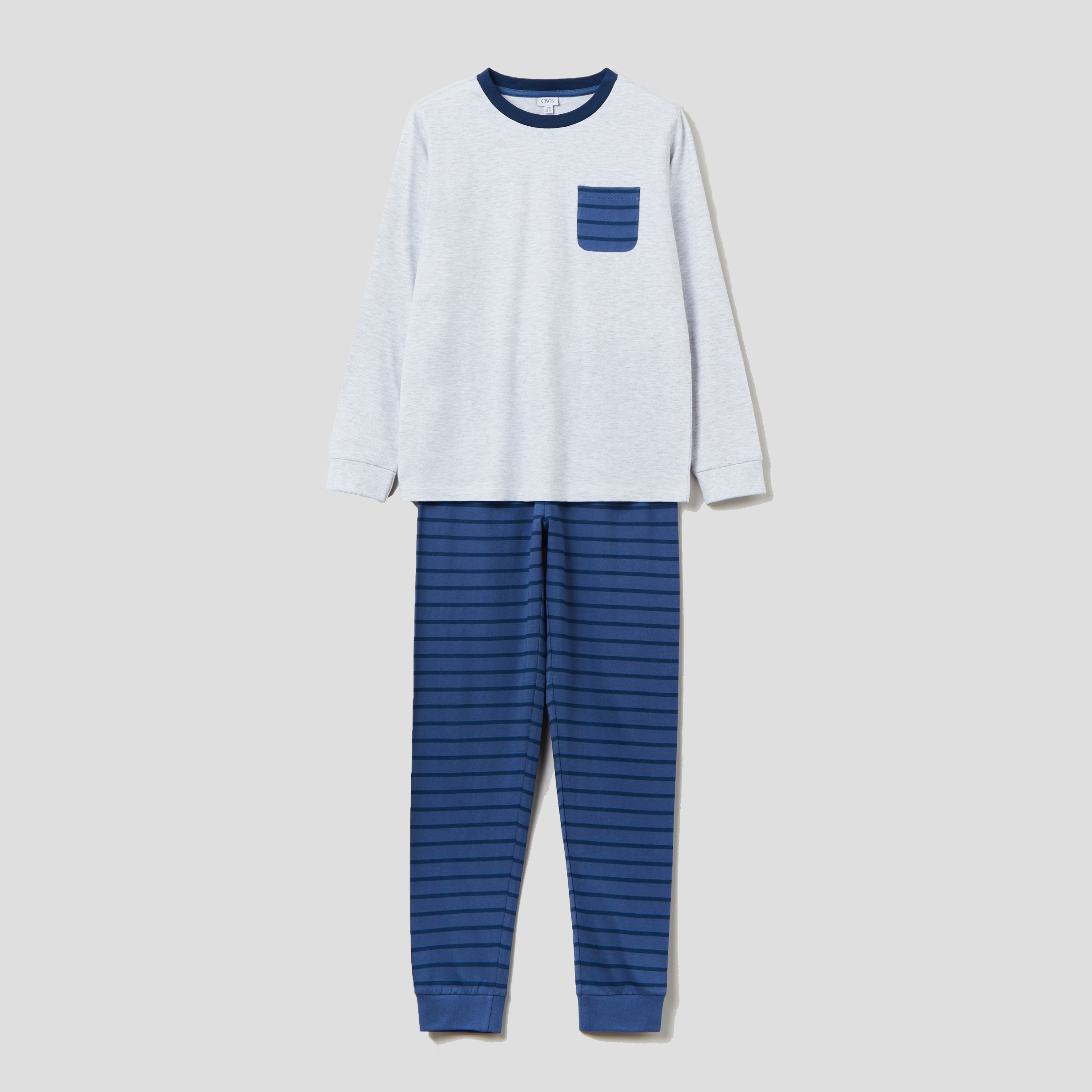 

Пижама (свитшот + штаны) OVS 1327210-172 152 см Grey (8059301962236)