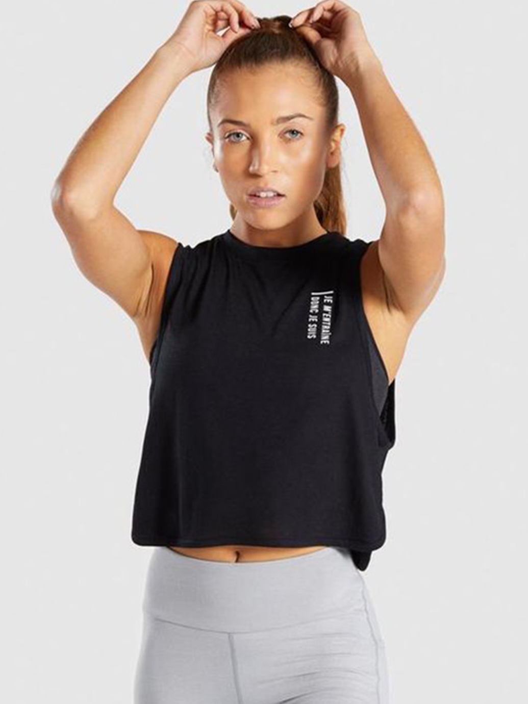 

Топ Gymshark GLTK3398-BKb40  Черный, Топ Gymshark GLTK3398-BKb40 S Черный
