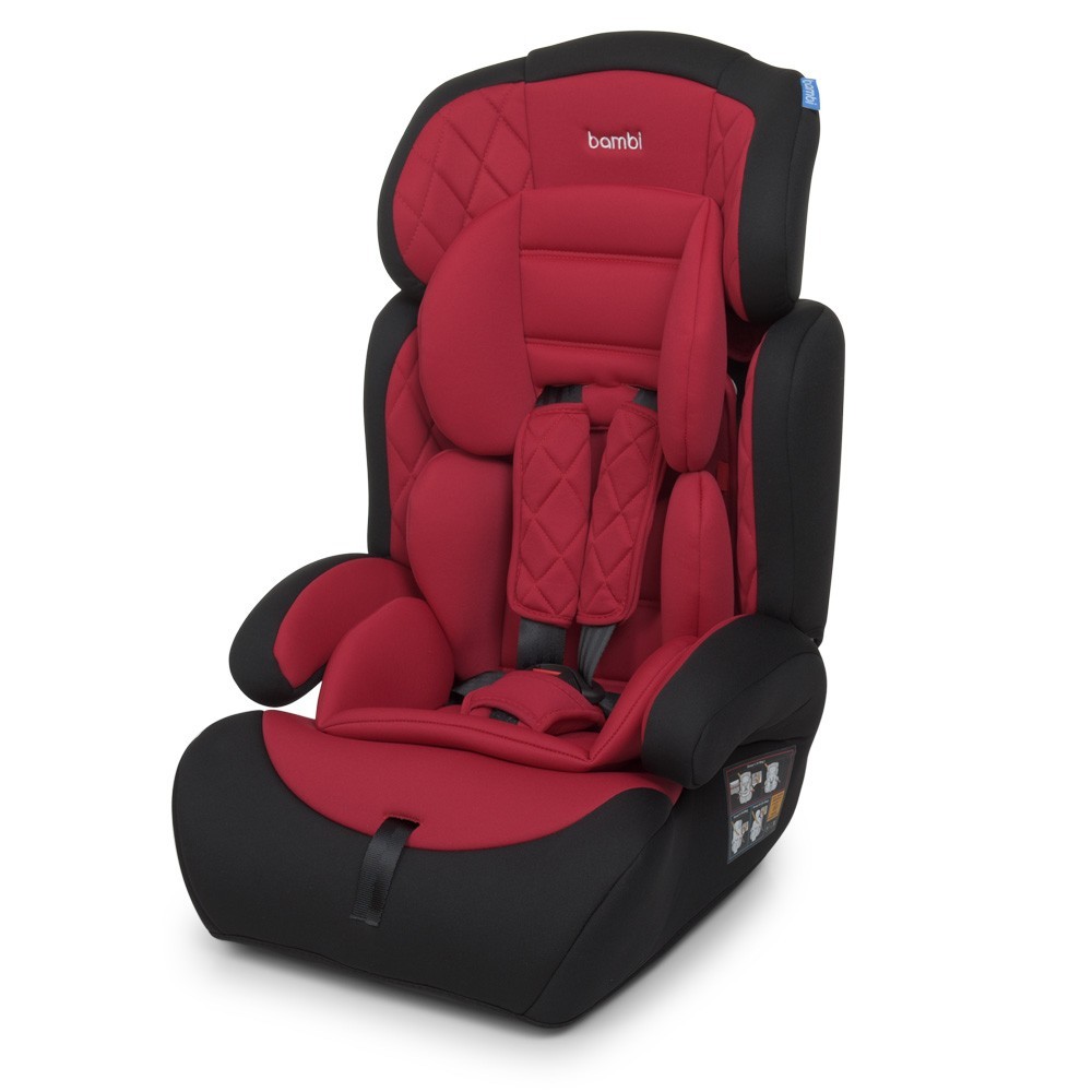 

Детское автокресло с бустером «Bambi» М3546 2в1 для детей весом 9-36кг(Цвет красный)