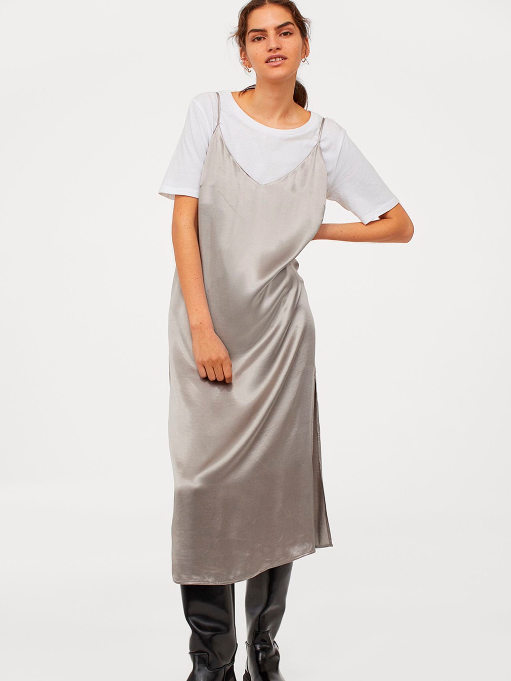 

Платье H&M 9588892b45 М Серое