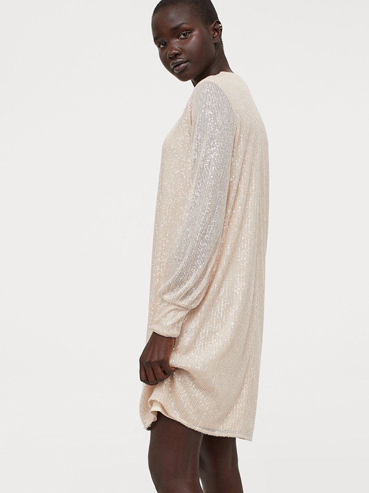 

Платье H&M 926805b45  Светло-бежевое, Платье H&M 926805b45 S Светло-бежевое