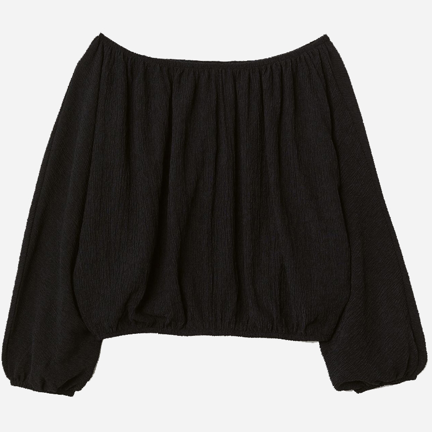 

Топ H&M 674735b45  Черный, Топ H&M 674735b45 XS Черный