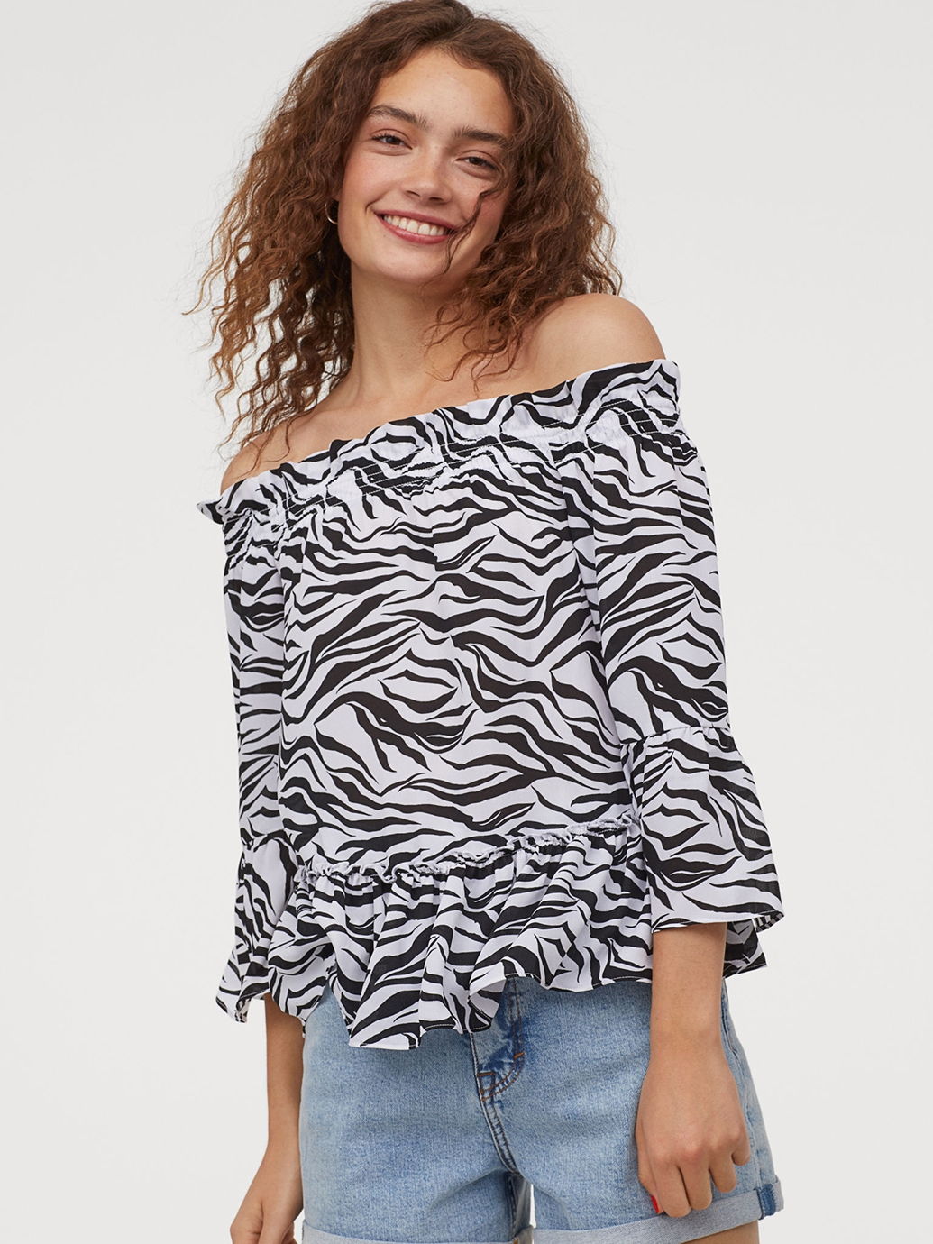 

Блузка H&M 786906b45  Белая, Блузка H&M 786906b45 36 Белая