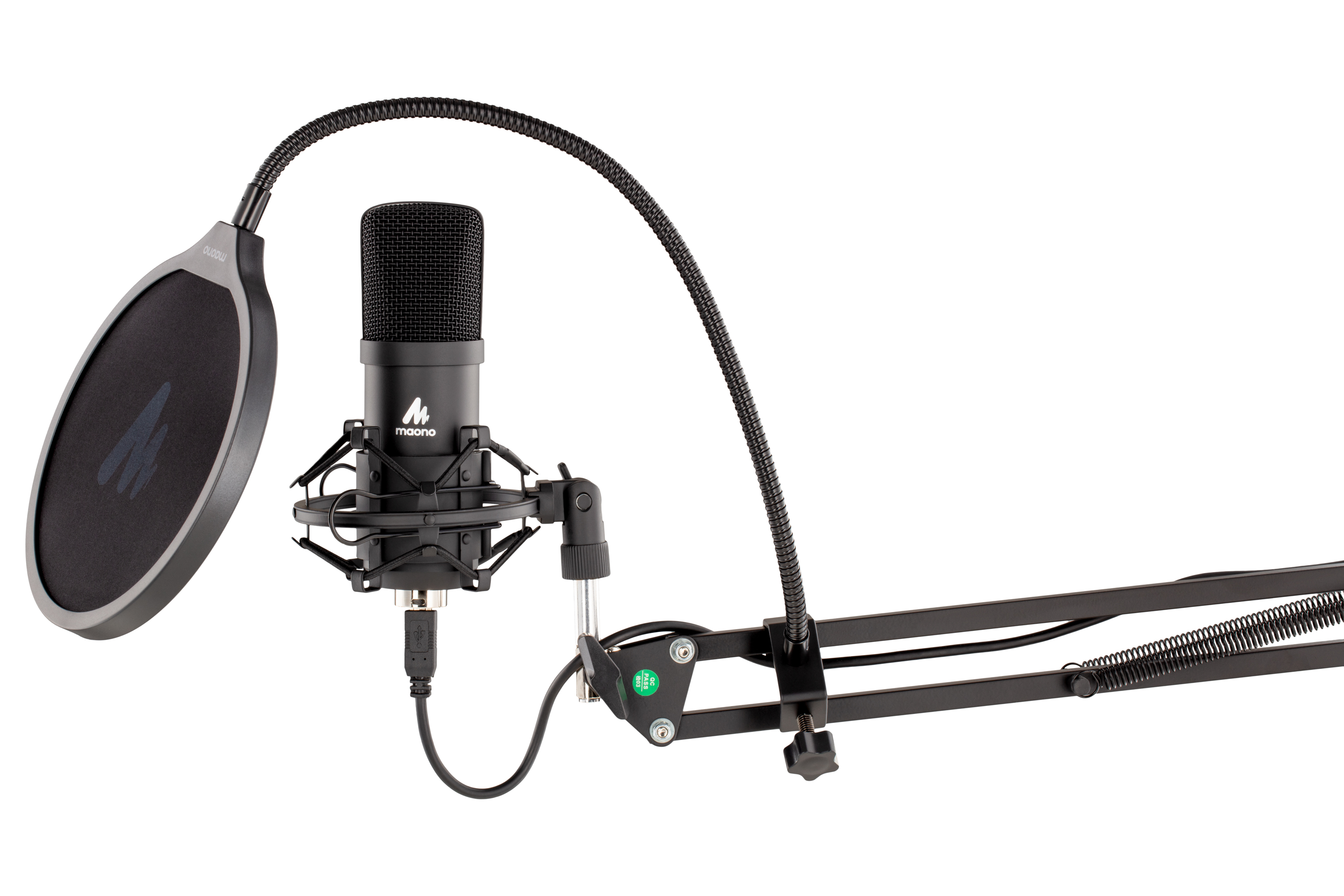 

Микрофн для ПК c пантографом Maono by 2Е AU-A04 Streaming KIT USB (2E-MPC011)