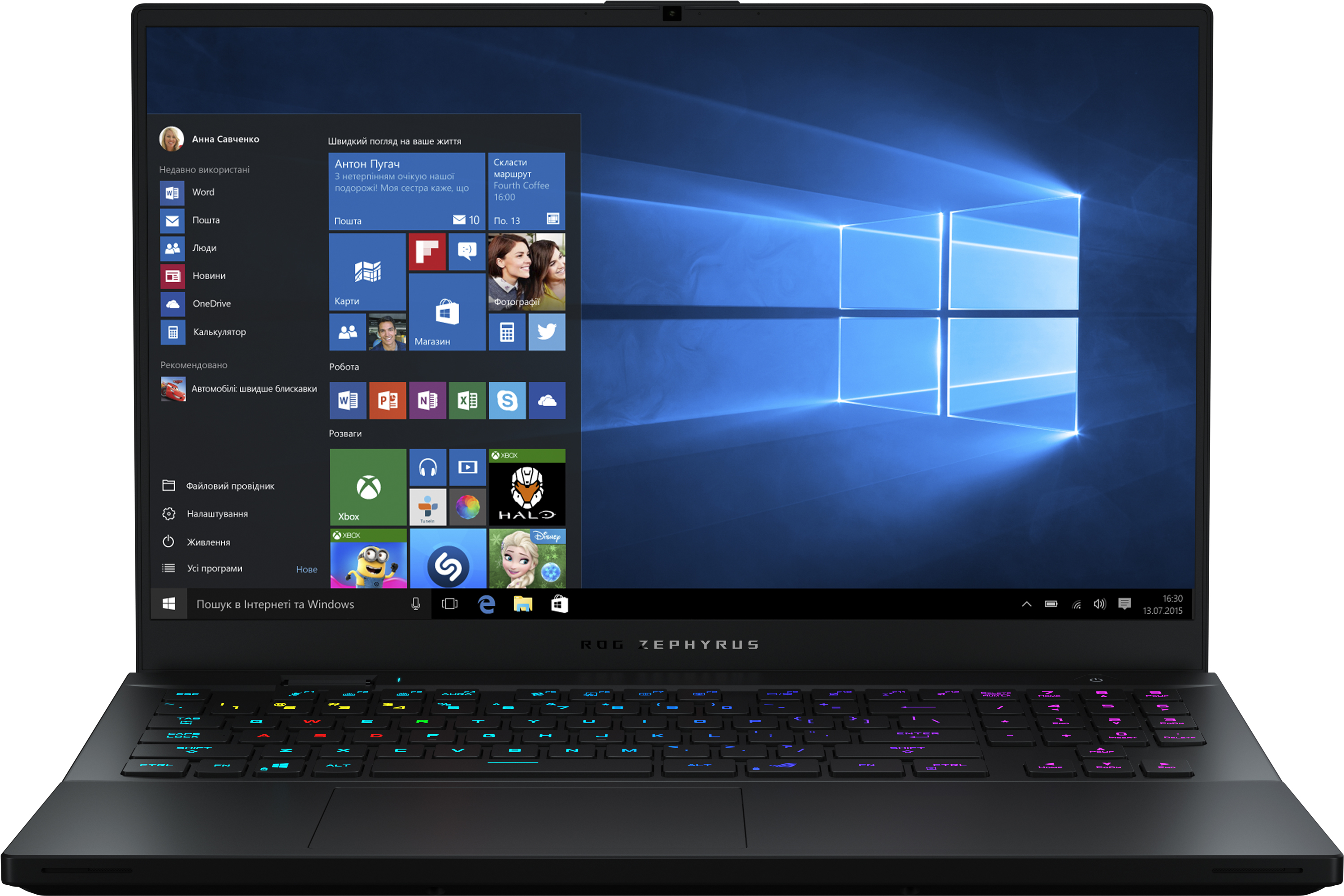 

Ноутбук ASUS ROG Zephyrus S17 GX703HR-KF057T (90NR06G1-M01060) Off Black