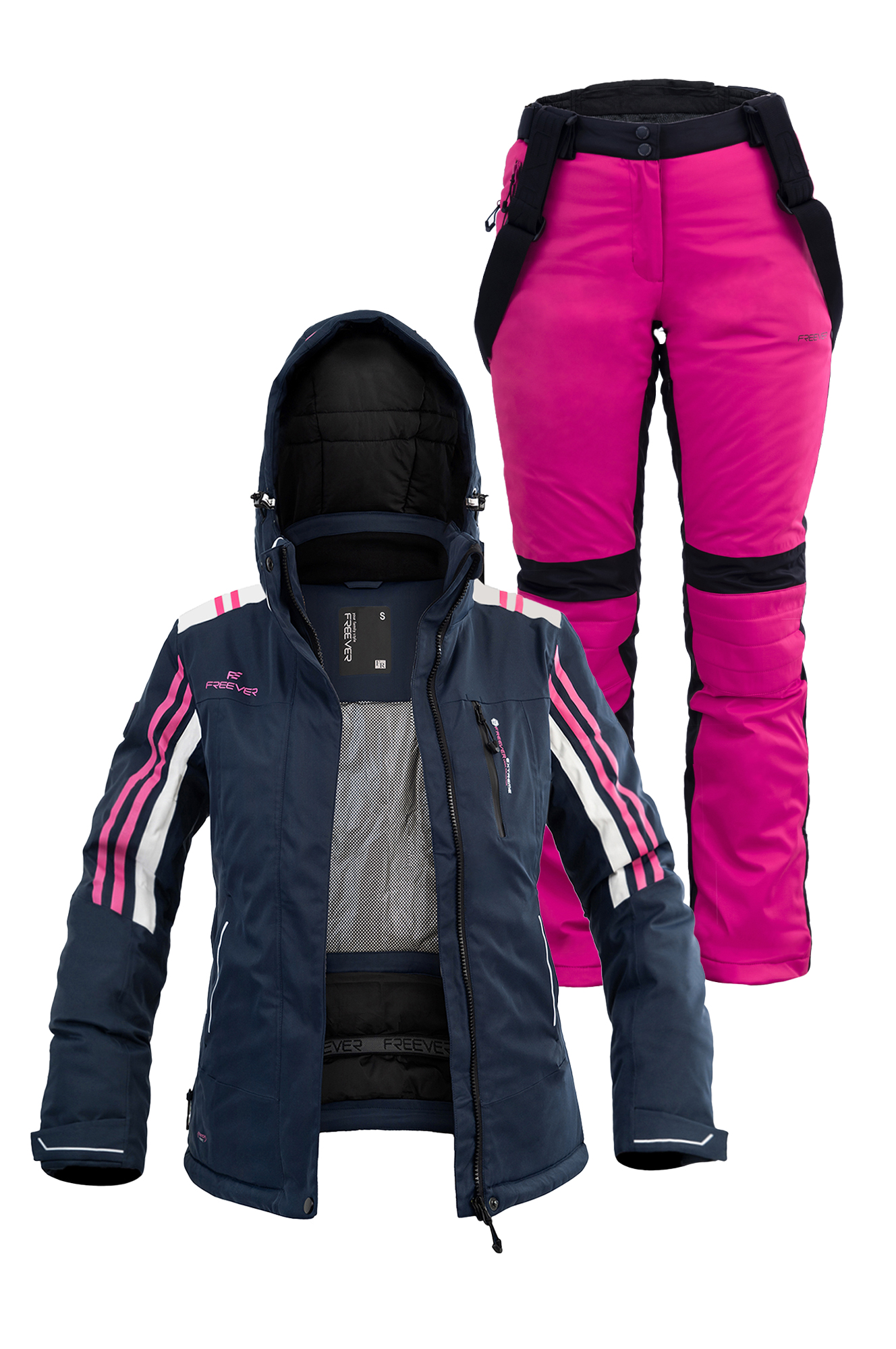 

Женский лыжный костюм FREEVER 21713-38 синий 2XL