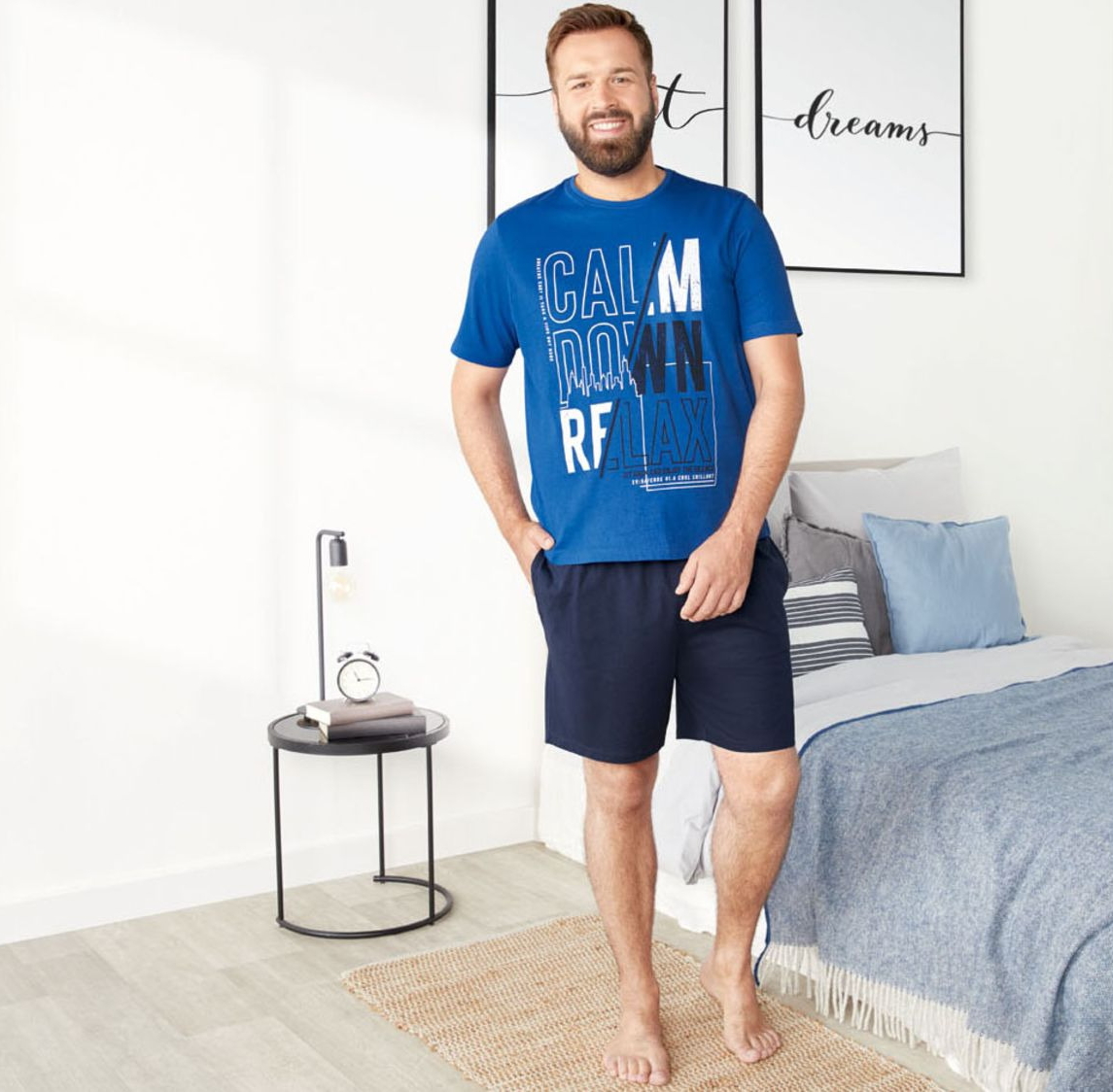 

Пижама для мужчины Livergy 342095 4XL Синий 66674