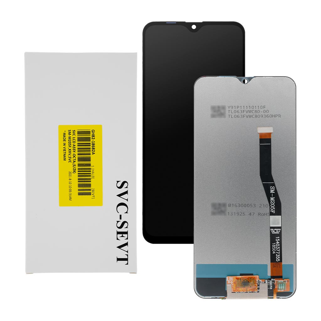 

Дисплей Samsung M205 Galaxy M20, GH82-18682A, с тачскрином, Service Pack Original, Black