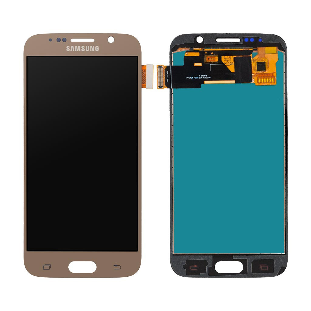 

Дисплей Samsung G920 Galaxy S6, с тачскрином, INCELL, Gold, High Copy