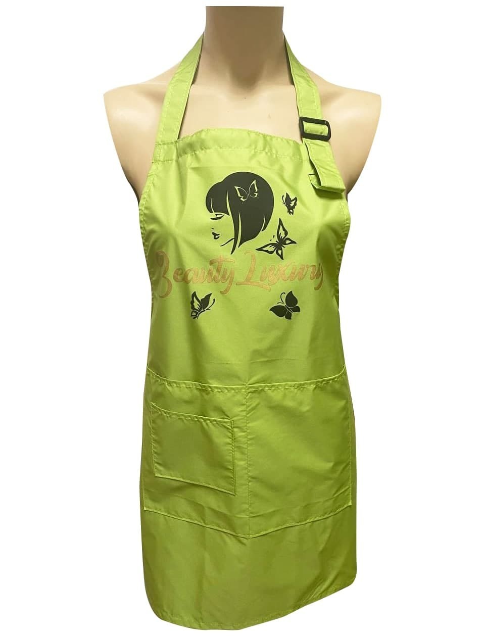 

Фартук для парикмахеров односторонний Beauty LUXURY оливковый средний 60x70см "Medium" AH-01T