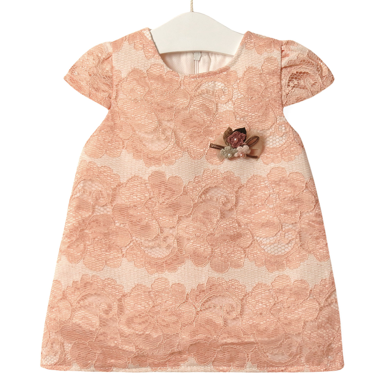 

Платье для девочки Peach princess Flexi (80 / 12-18 мес) Персиковый