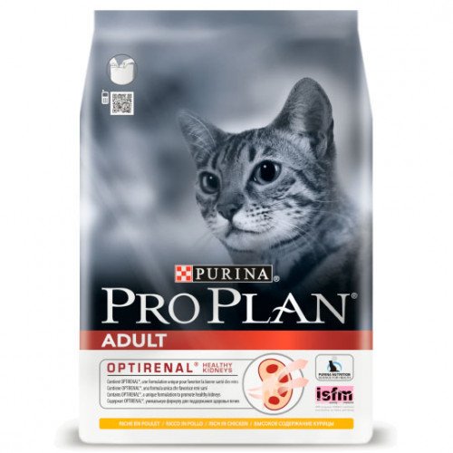 

Сухой корм Purina Pro Plan Cat Original Adult для кошек, с курицей, 1.5 кг