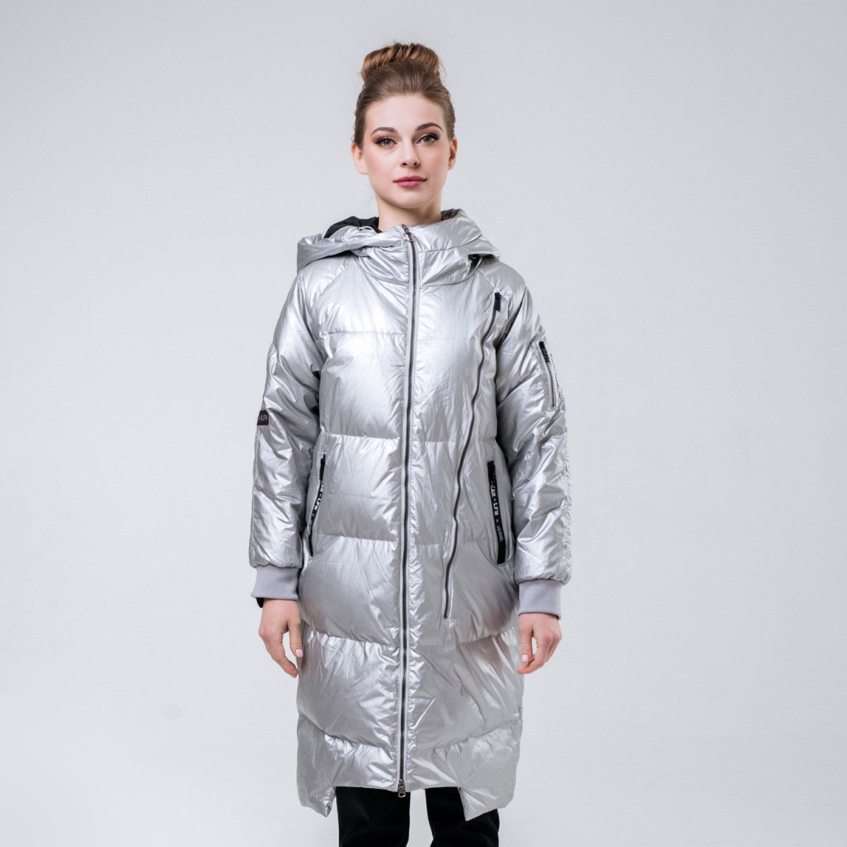 

Пальто пухове жіноче PEAK 2XS Срібний (FW594002-SIL)