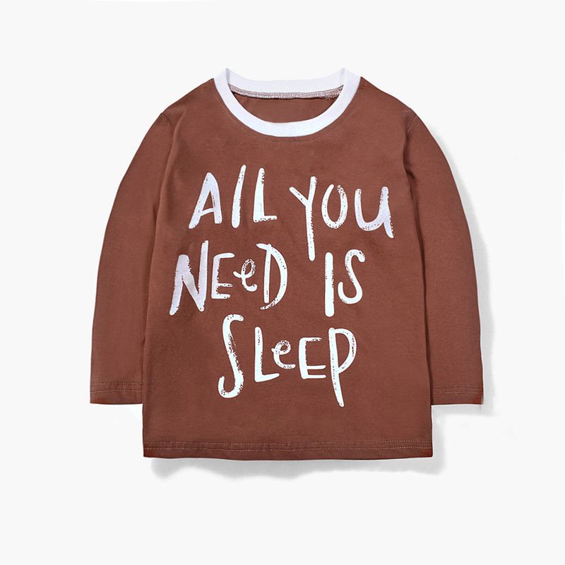 

Лонгслив детский All you need is sleep Malwee (100) Белый