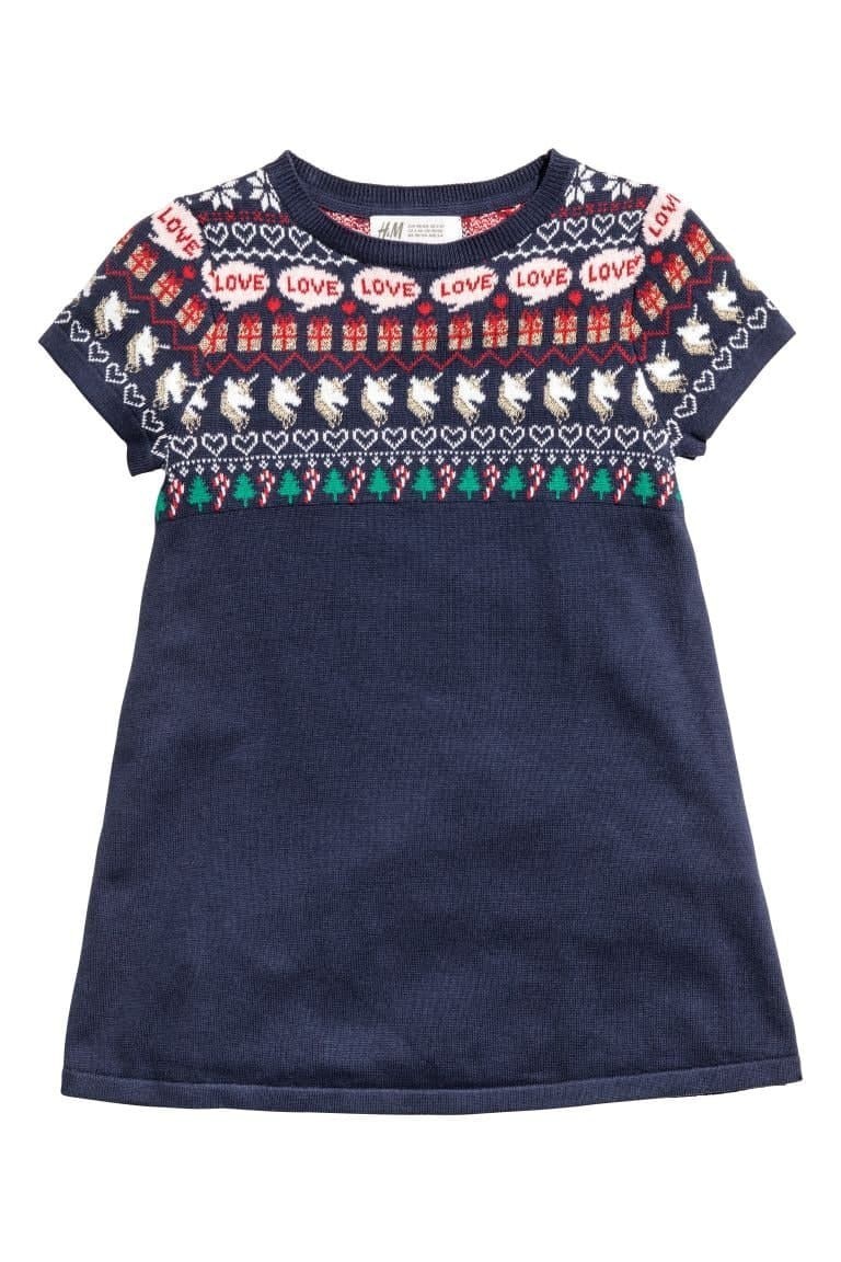 

Платье H&M (0528093) 98-104 см. разноцветное