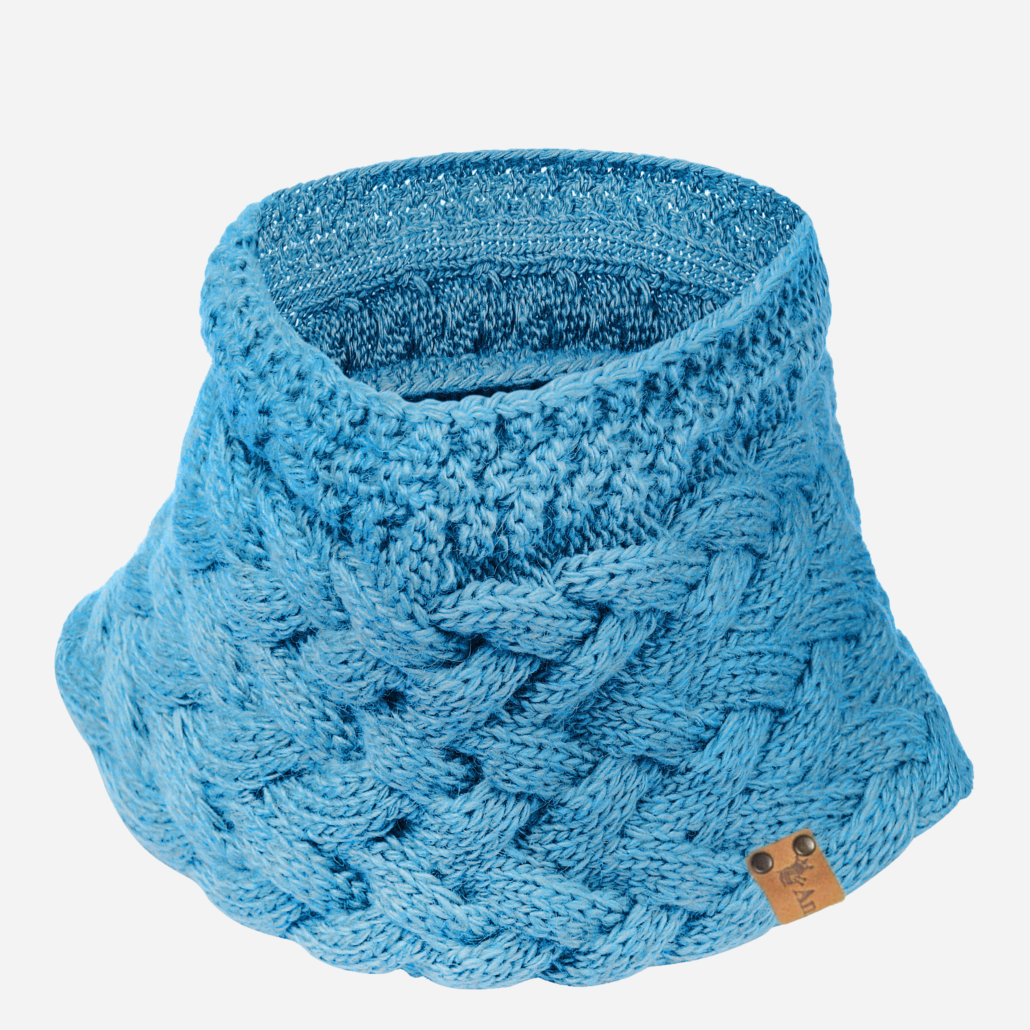 

Шарф-снуд Anmerino Гретта  Голубой, Шарф-снуд Anmerino Гретта One Size Голубой