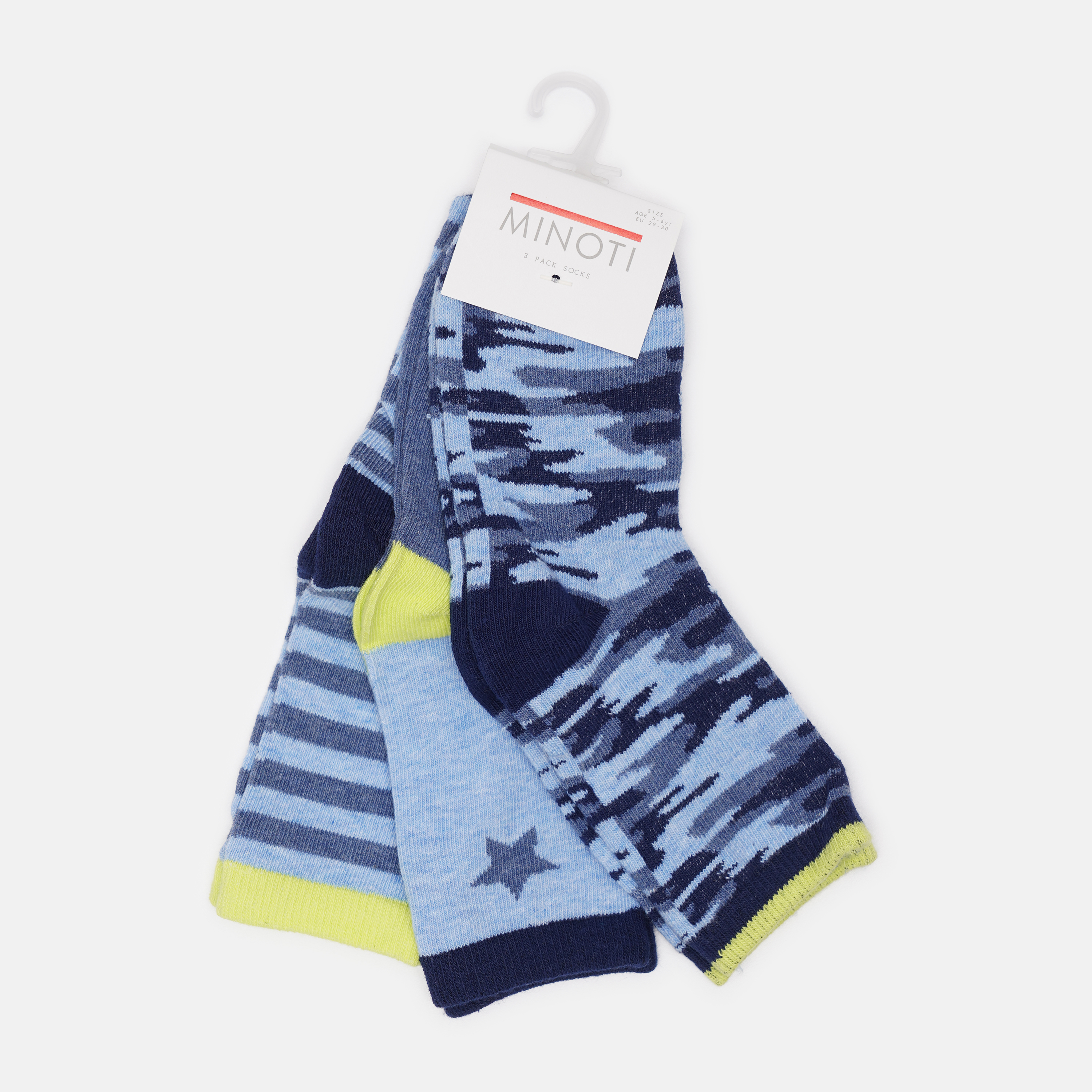 

Набор носков Minoti Tb Sock 36 35191JNR - 3 пары Милитари, Набор носков Minoti Tb Sock 36 35191JNR 29-30 3 пары Милитари