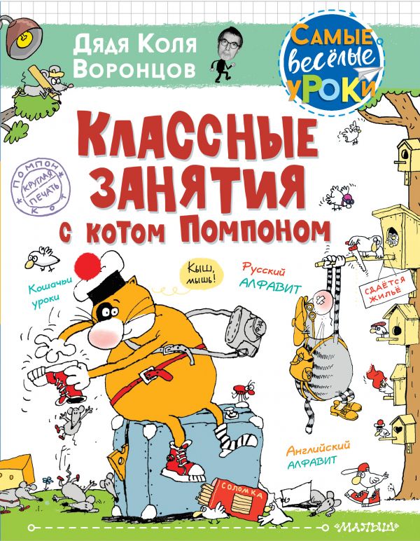 

Книга МАЛЫШ Классные занятия с котом Помпоном Воронцов Н.П. (978-5-17-137958-2)