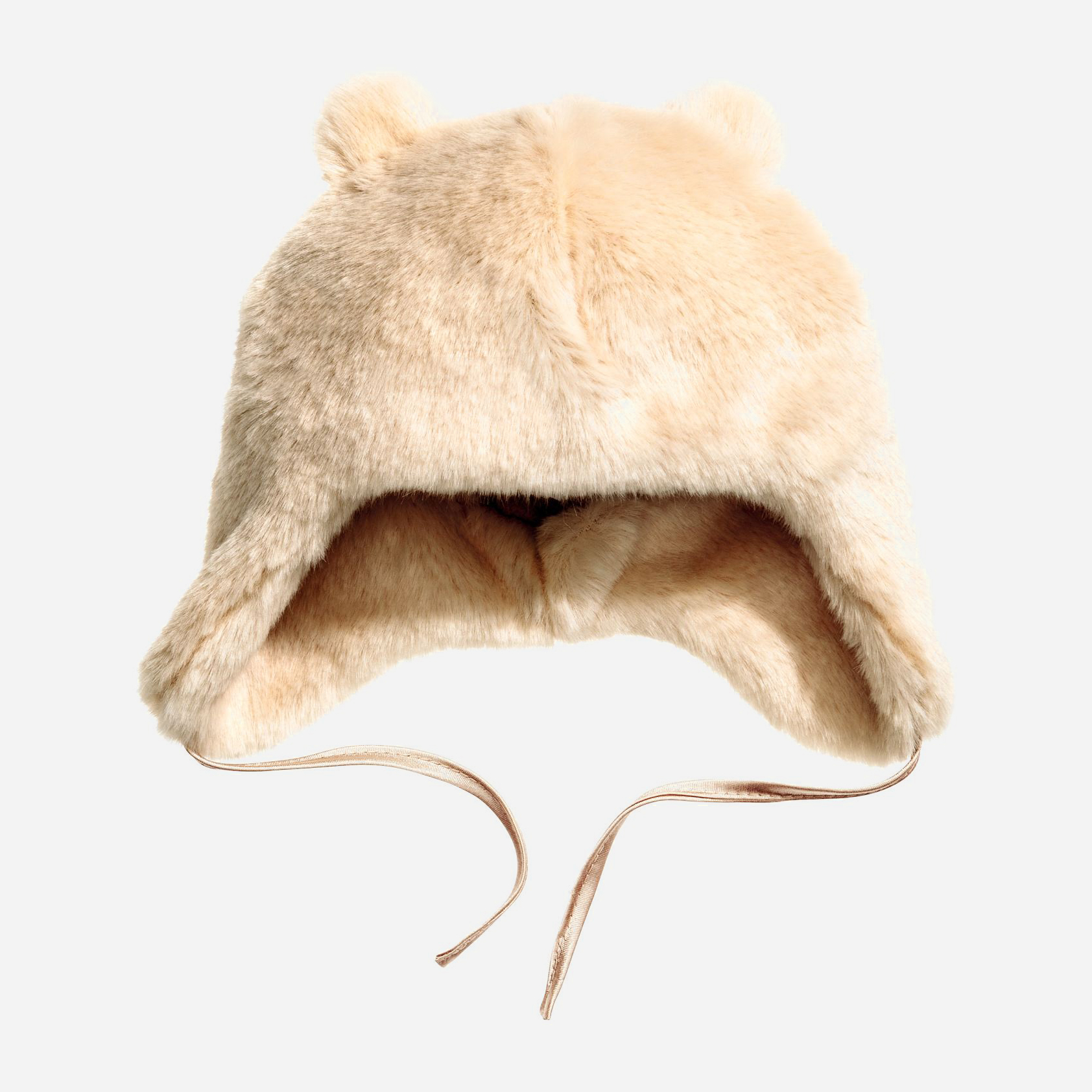 

Зимняя шапка H&M 0452037 4 40-42 см Бежевая