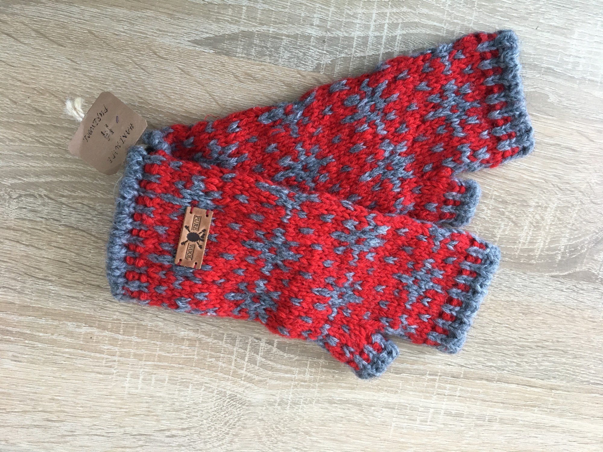 

Митенки PureWool Star красный SC3105MS