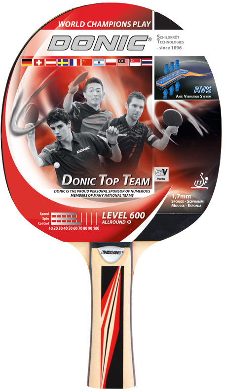 

Ракетка для настольного тенниса Donic Top Teams 600 new (733236)