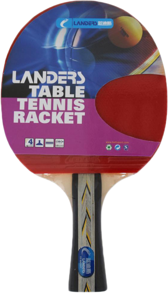

Ракетка для настольного тенниса Landers 4 Star в чехле (СН 084-04)