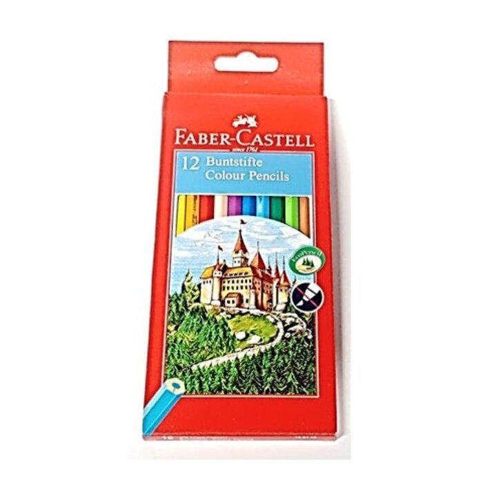 

Карандаши 12 цвет. шестигранные 120112 Замок и Рыцари Faber Castell