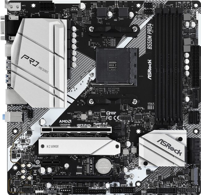 

Материнська плата ASRock B550M Pro4 (sAM4, AMD B550, PCI-Ex16)