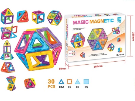 

Конструктор магнітний MAGIC MAGNETIC JH8876A