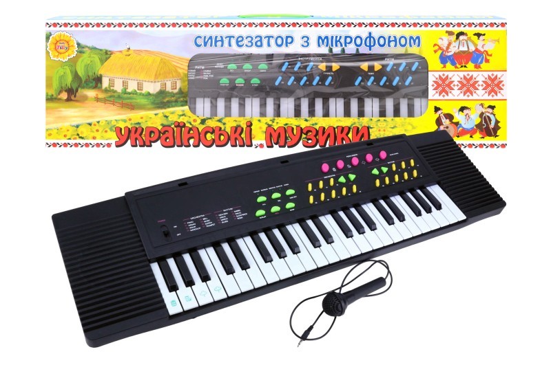 

Синтезатор з мікрофоном 'Українські музики'
