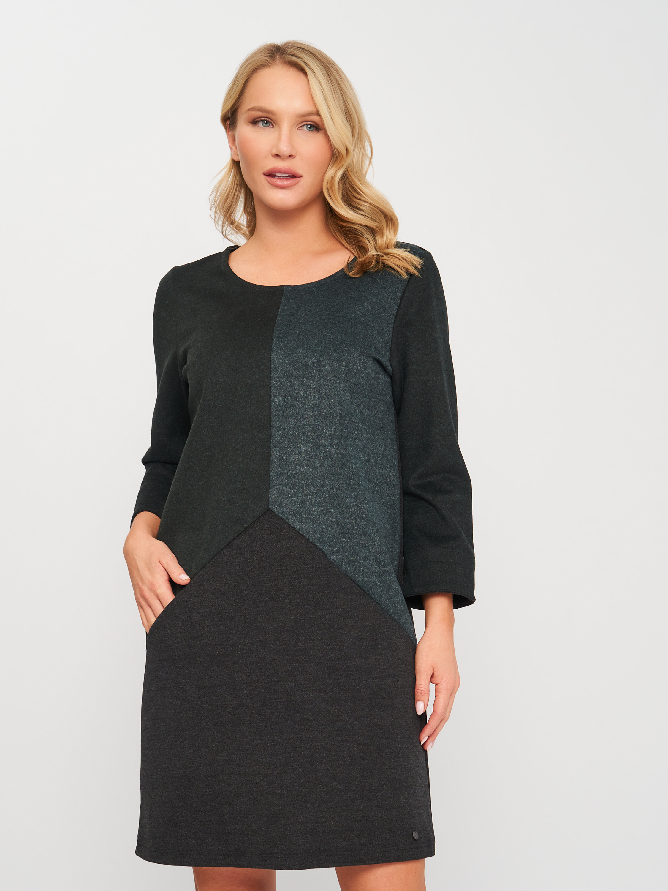 

Платье Numph XAZ253744BWUZ  Темно-зеленое с серым, Платье Numph XAZ253744BWUZ M Темно-зеленое с серым