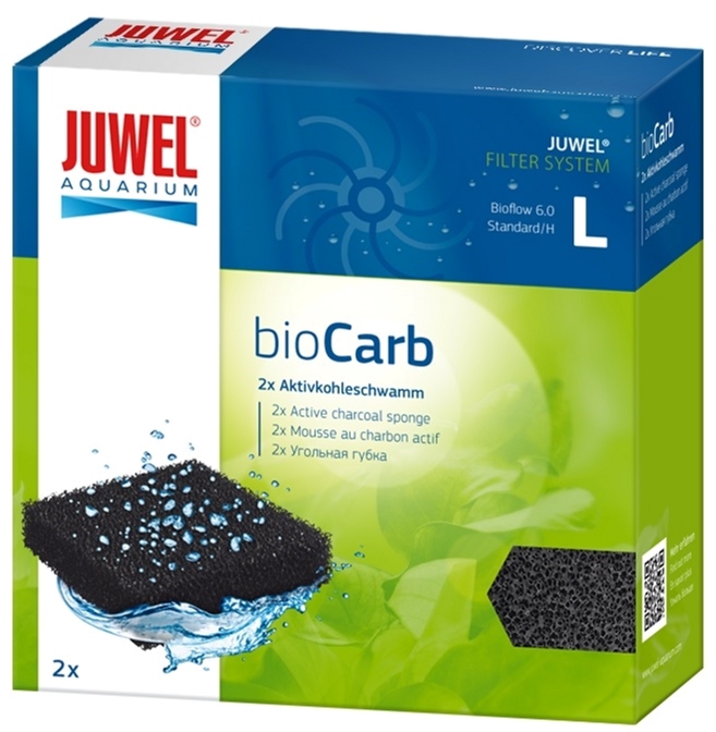 

Вкладыш в фильтр Juwel bioCarb угольная губка L Standart