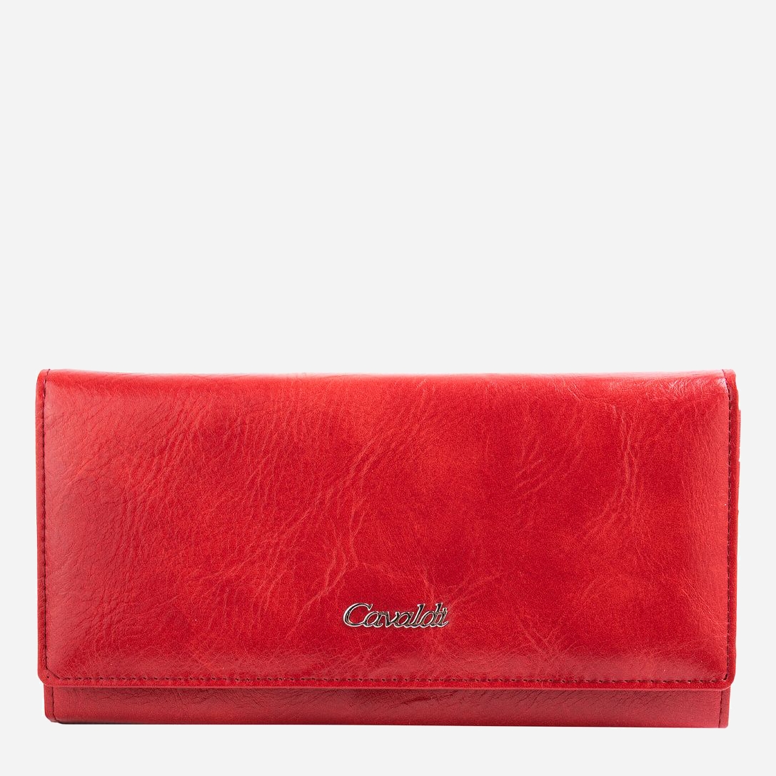 

Женский кошелек кожаный 4U Cavaldi DNKPX24CS Красный