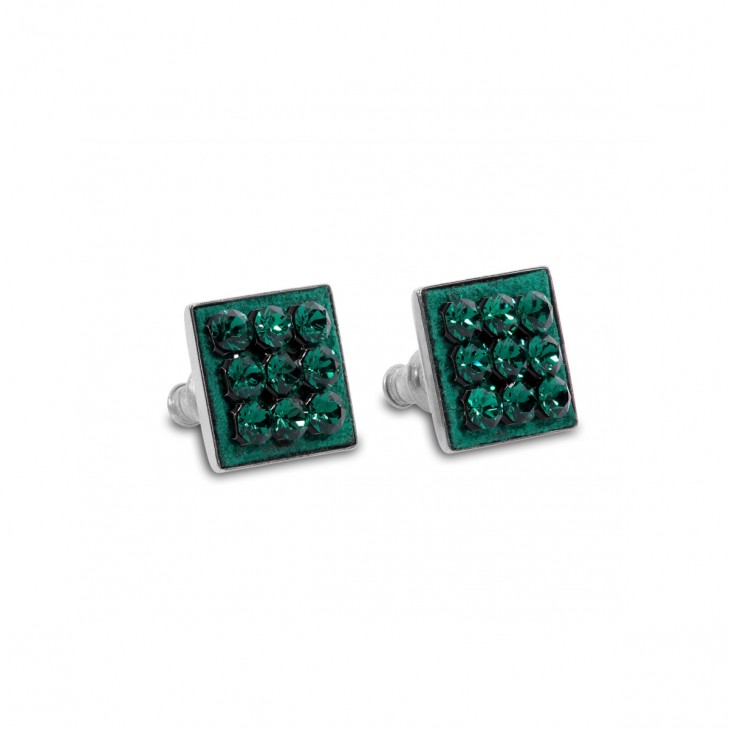 

Серебряные серьги SPARK Sparkle Studs со Swarovski модели KMESH3EM