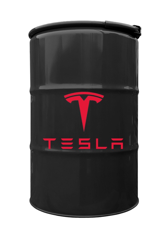 

Бочка дизайнерская в стиле LOFT (ЛОФТ) Тарне Рішення 1А2 внутреннее покрытие жёлтое 200л чёрная TESLA