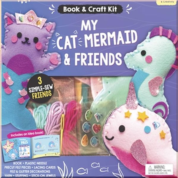 

Klutz Klutz Junior: Book and Craft Kit: My Cat Mermaid and Friends. Klutz. ISBN:9781338702224