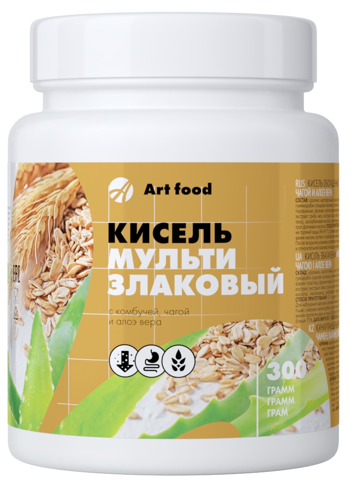 

Кисель Мультизлаковый Art Life, 300 грамм. (6127)