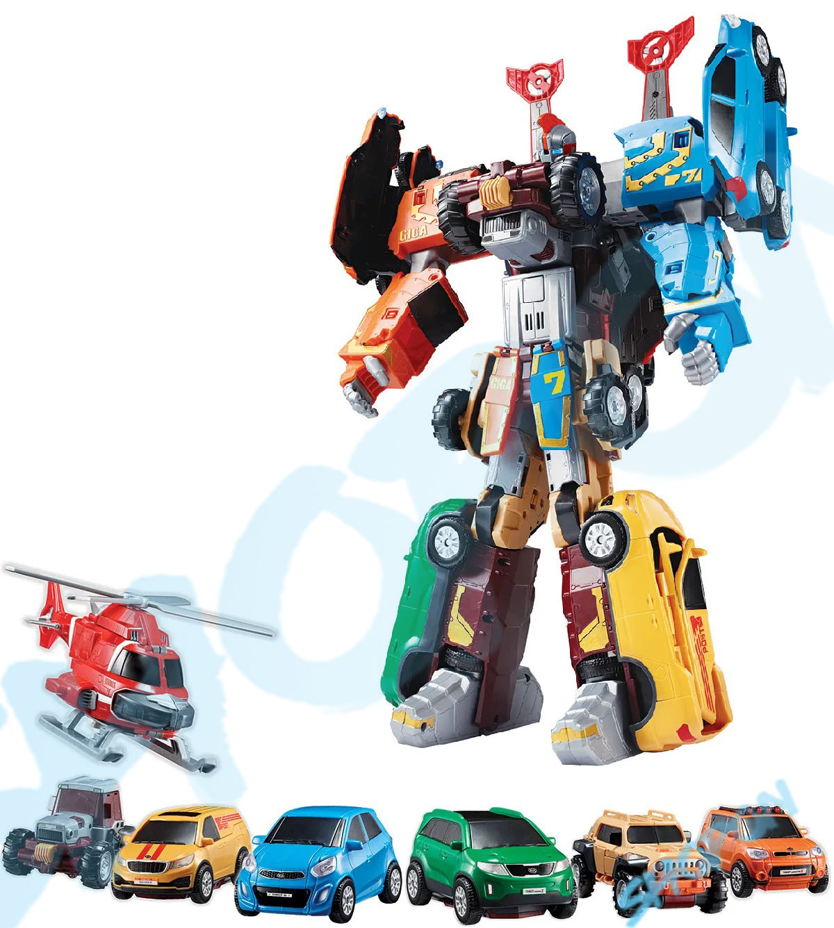 

Робот тобот трансформер гига 7 в 1 игрушка, Атлон Mini Robot ar. TR-5512G