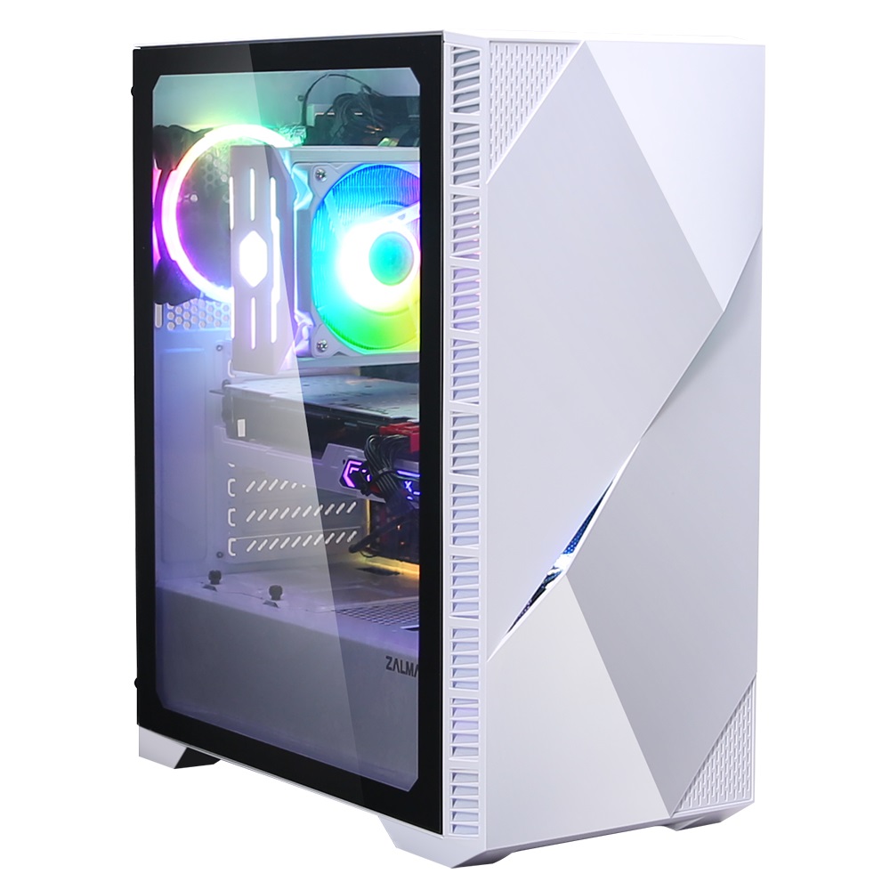 

Корпус Zalman Z3 Iceberg, MidT,E-ATX, 1xUSB2.0,2xUSB3.0, 2x120мм ARGB,стекло(бок. панель),безБП,белый (Z3ICEBERGWHITE)