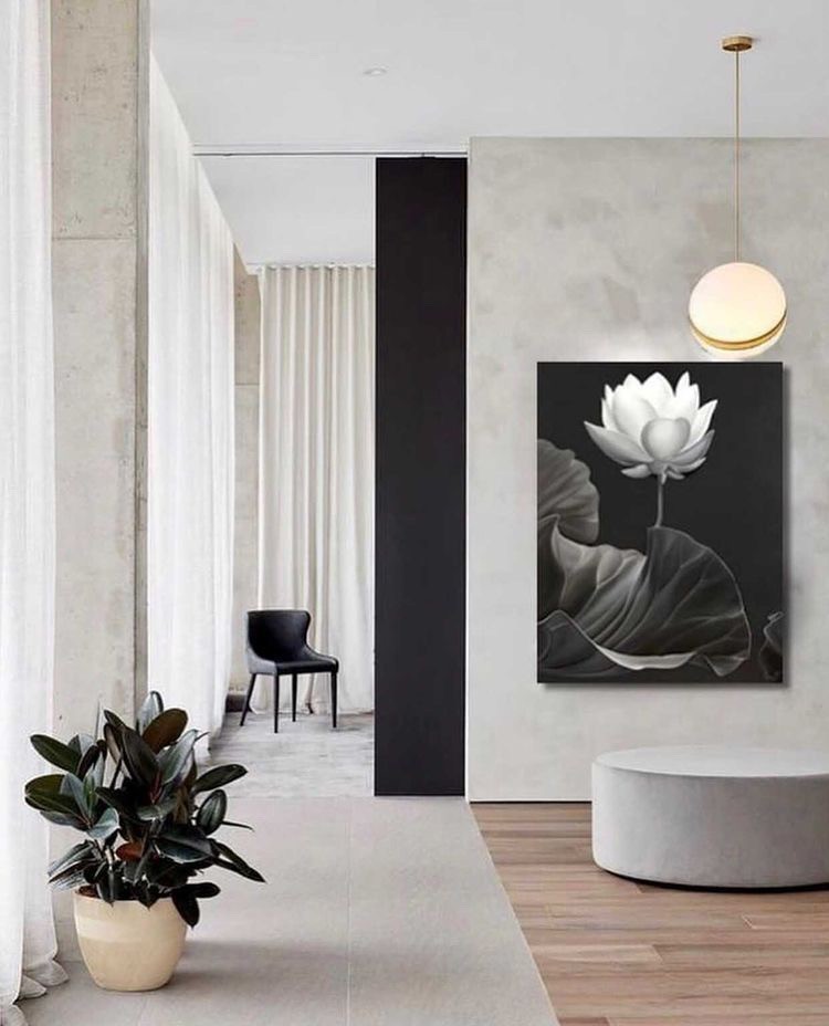

Картина "Лотос 1" живопись 1300х1000мм (холст, масло) Frames Posters Decor