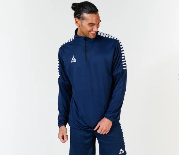 

Тренувальна кофта SELECT Argentina training sweat 1/2 zip M темно-синя