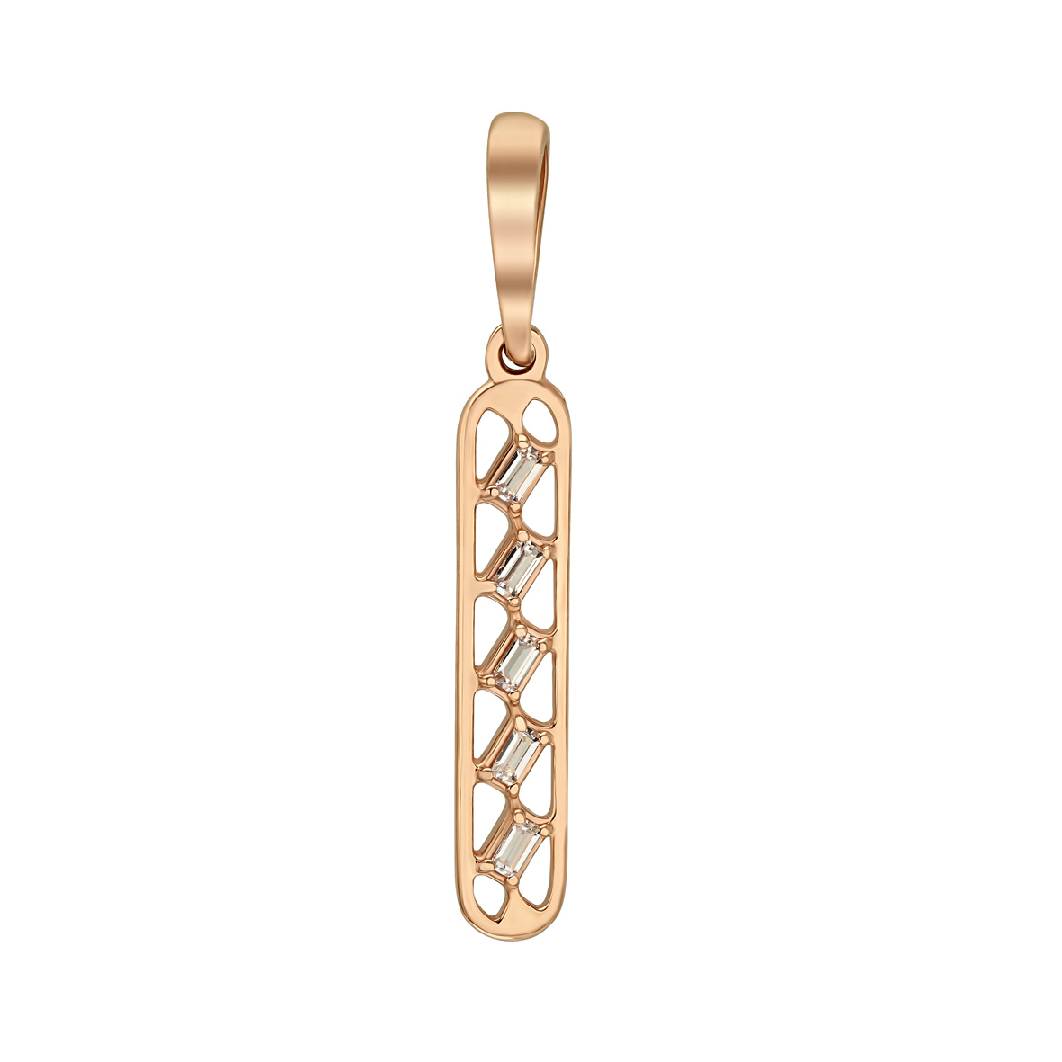 

Золотая подвеска с фианитами Tango Jewellery Company 150434