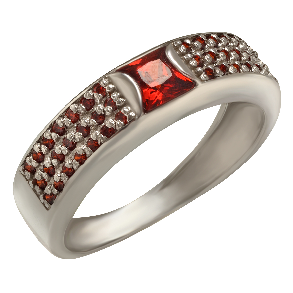 

Серебряное кольцо с фианитами Tango Jewellery Company 380184С размер 17