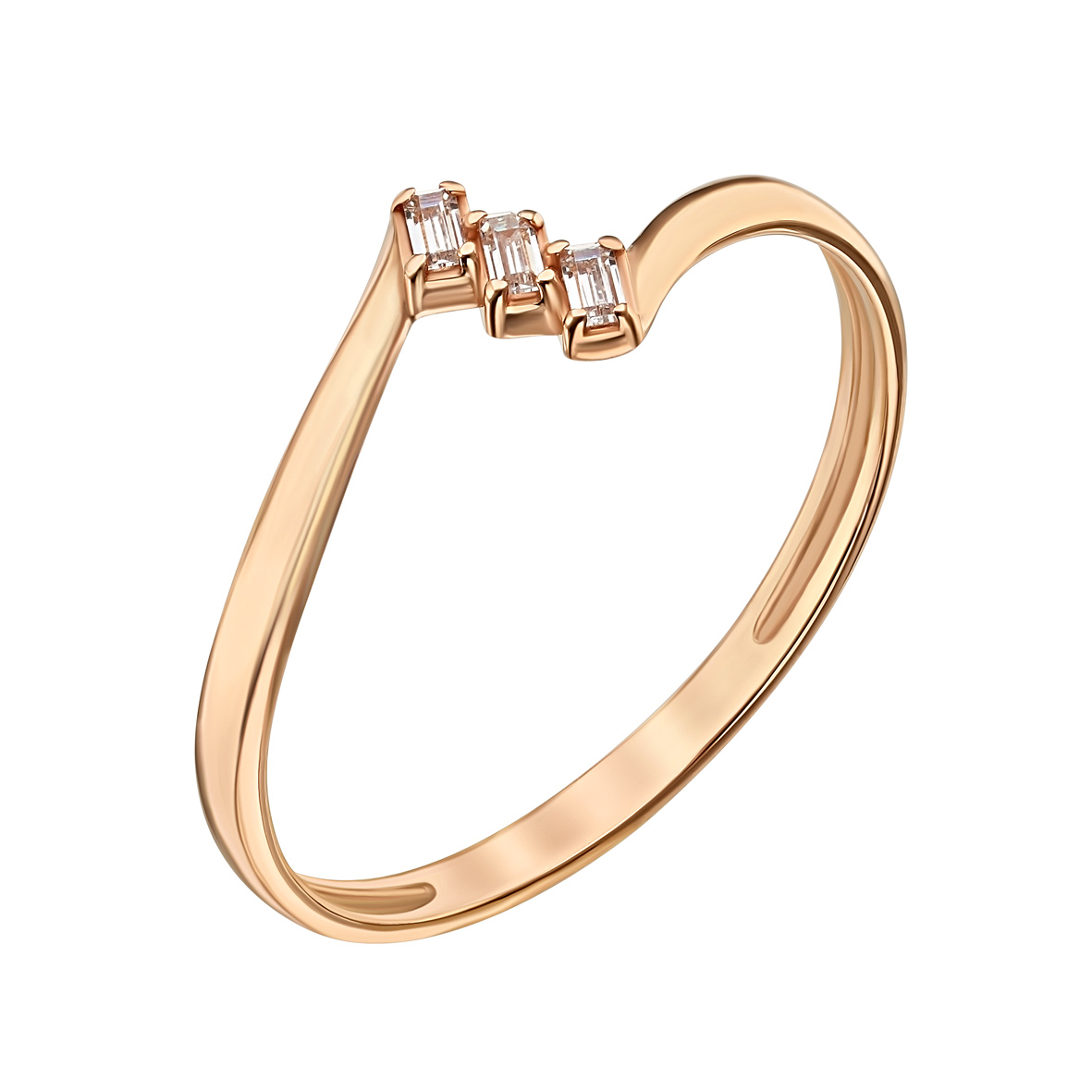 

Золотое кольцо с фианитами Tango Jewellery Company 380595 размер 16.5