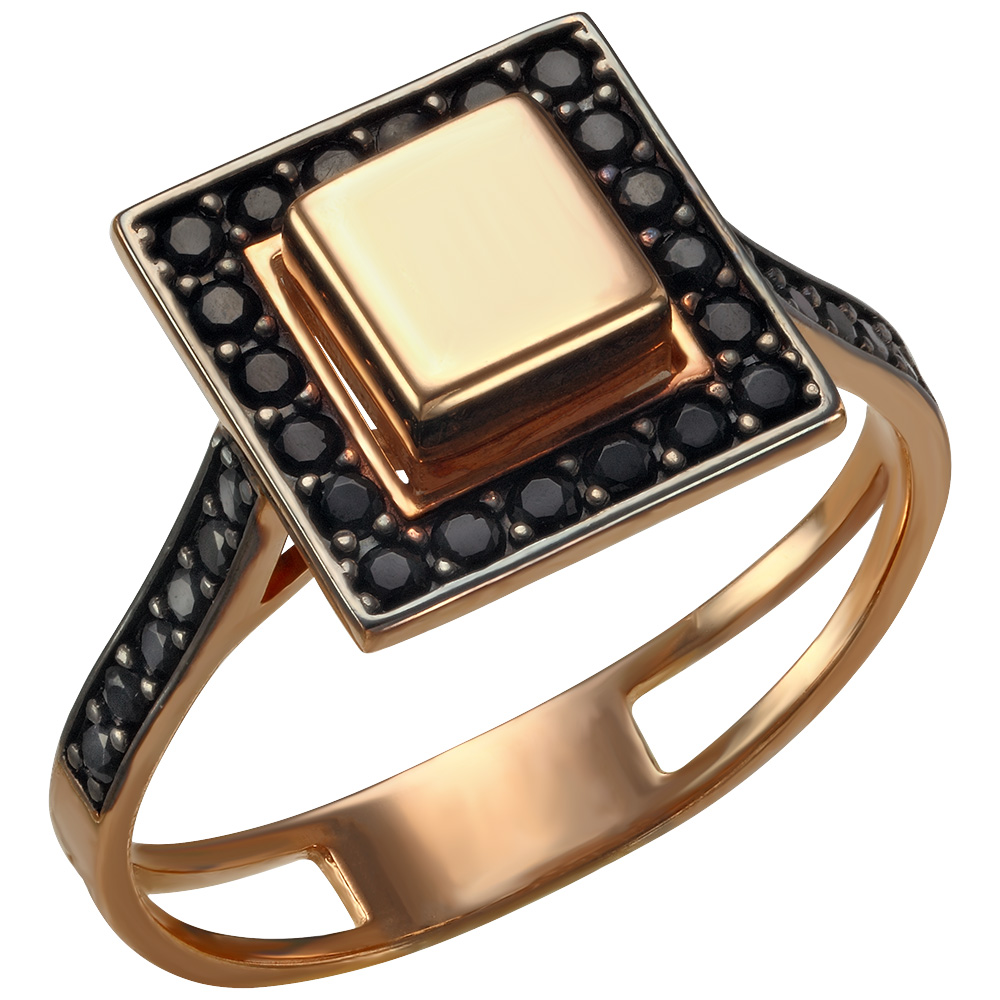 

Золотое кольцо с фианитами Tango Jewellery Company 380388 размер 18