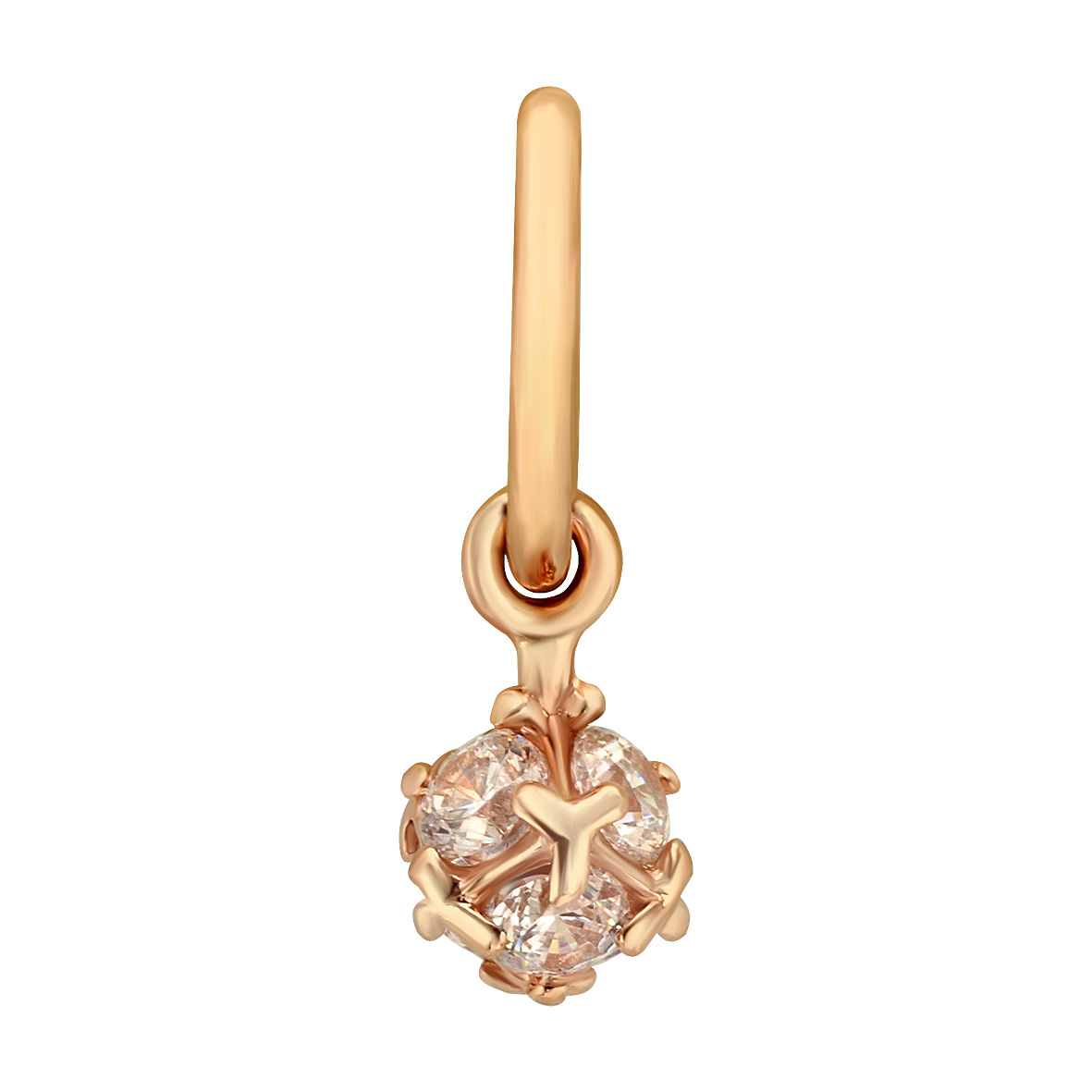 

Золотая подвеска с фианитами Tango Jewellery Company 150442