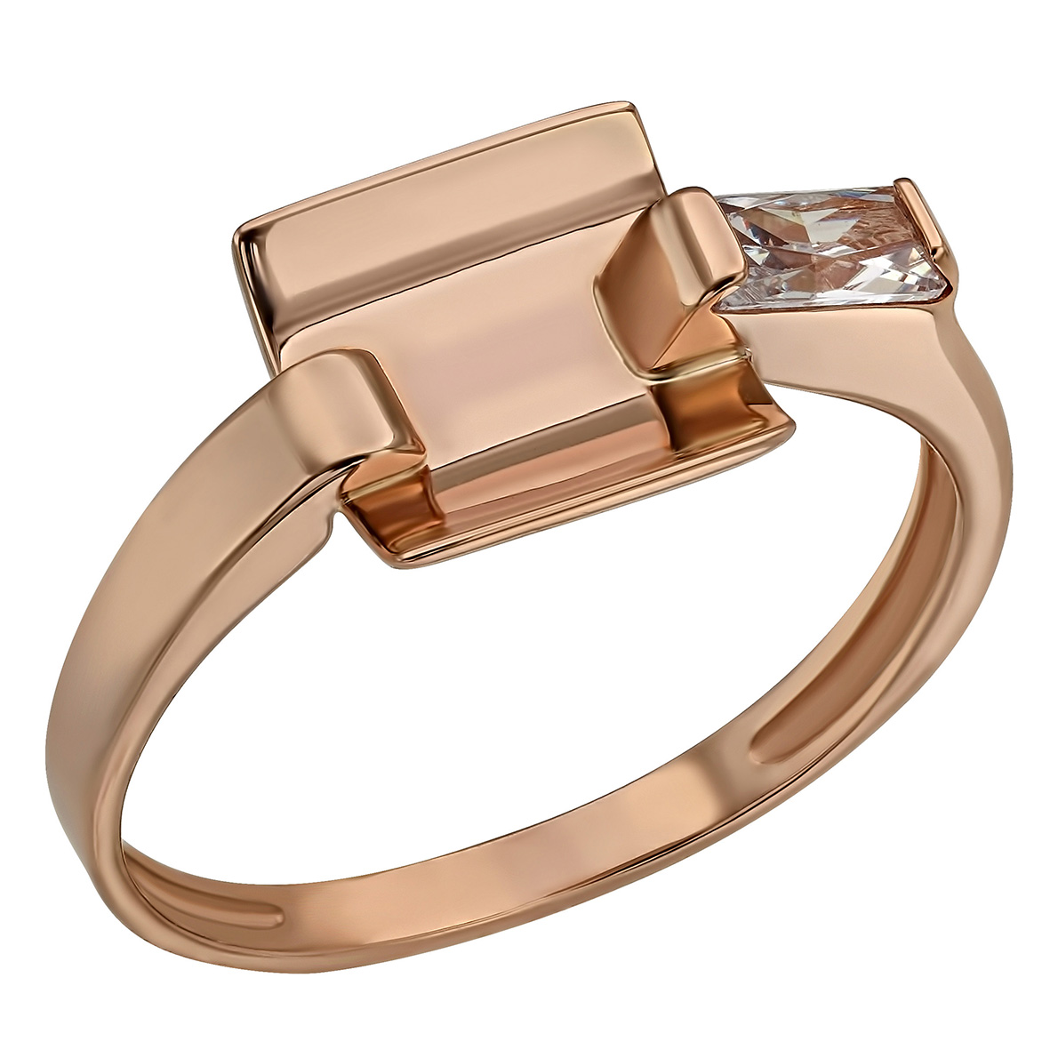

Золотое кольцо с фианитами Tango Jewellery Company 380493 размер 18