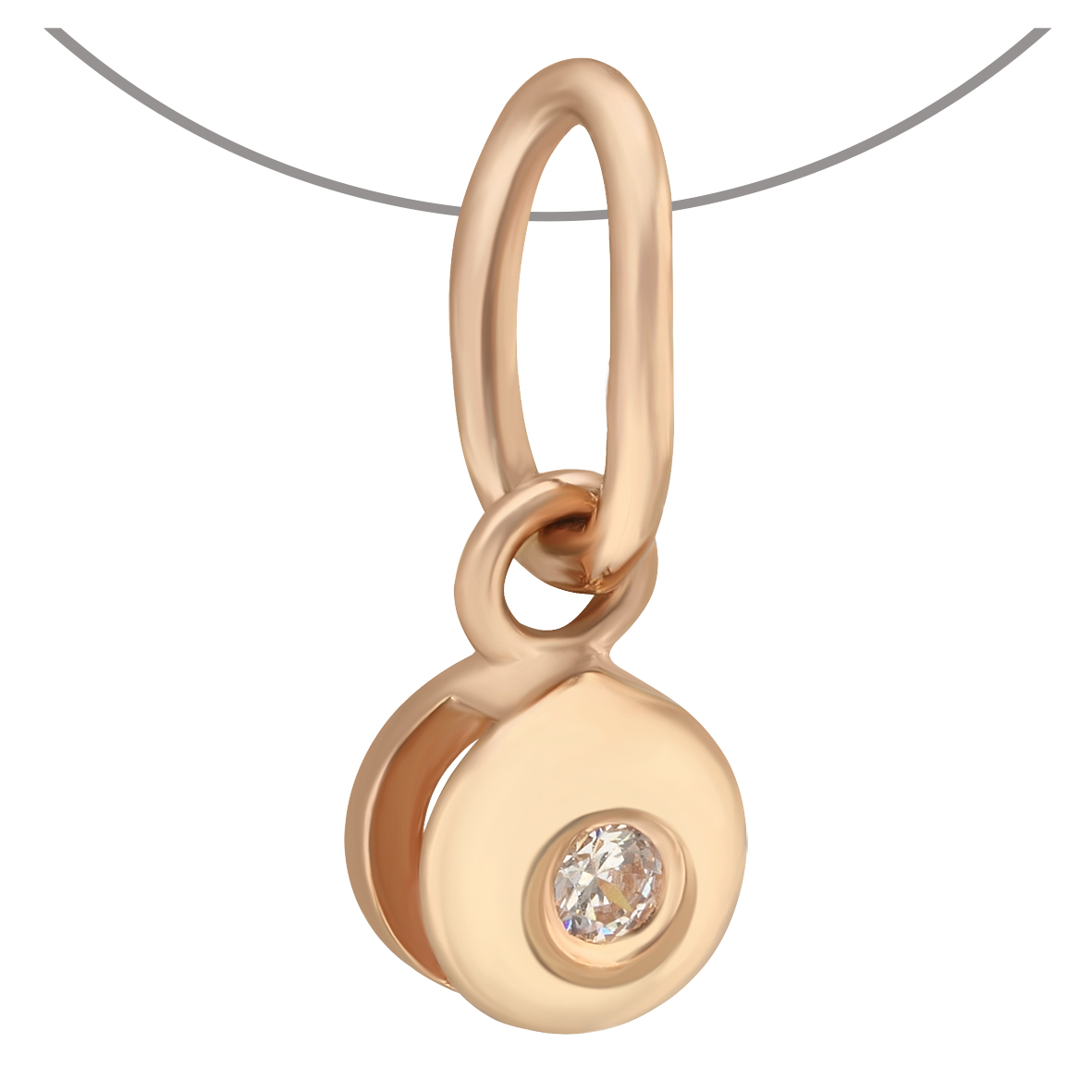 

Золотая подвеска с фианитом Tango Jewellery Company 150322
